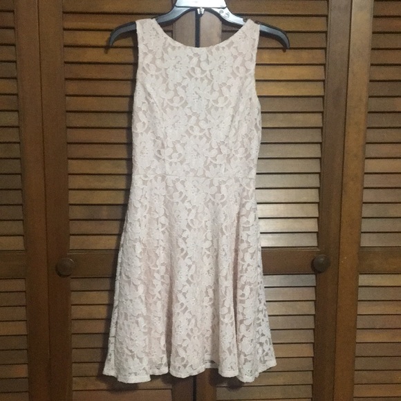Speechless Dresses & Skirts - Light pink lace dress